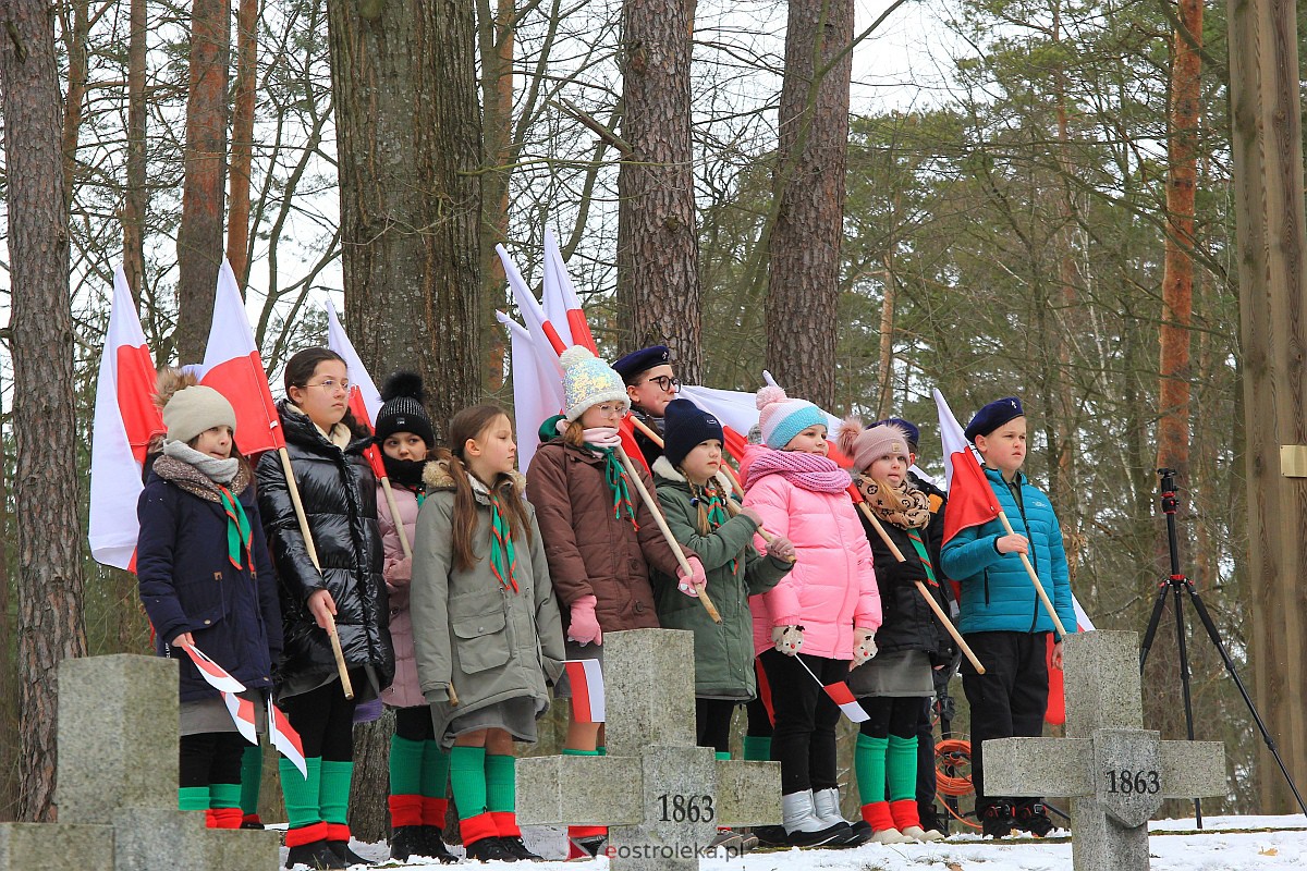 Uroczyste obchody 160. rocznicy bitwy pod Myszyńcem [12.03.2023] - zdjęcie #34 - eOstroleka.pl
