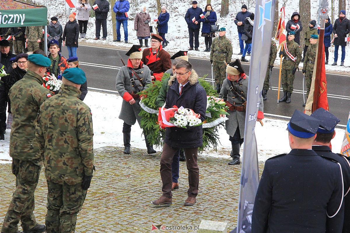 Uroczyste obchody 160. rocznicy bitwy pod Myszyńcem [12.03.2023] - zdjęcie #76 - eOstroleka.pl