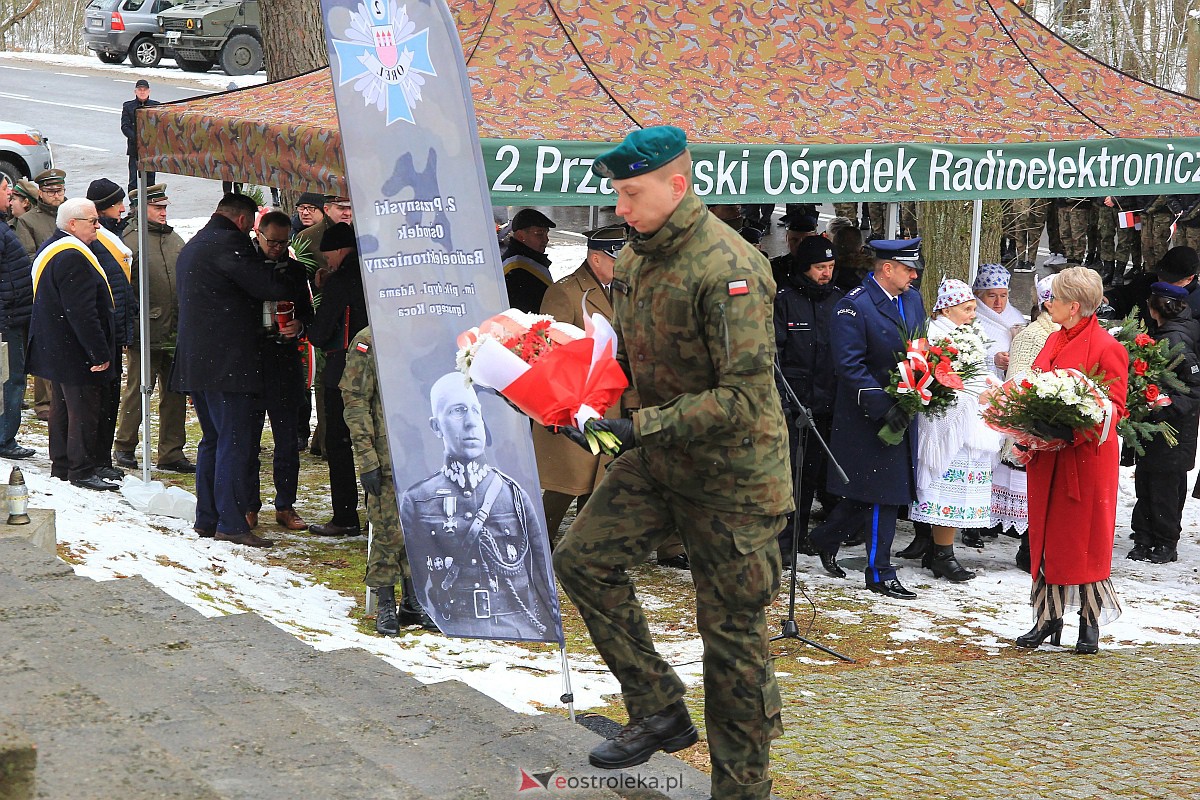 Uroczyste obchody 160. rocznicy bitwy pod Myszyńcem [12.03.2023] - zdjęcie #46 - eOstroleka.pl