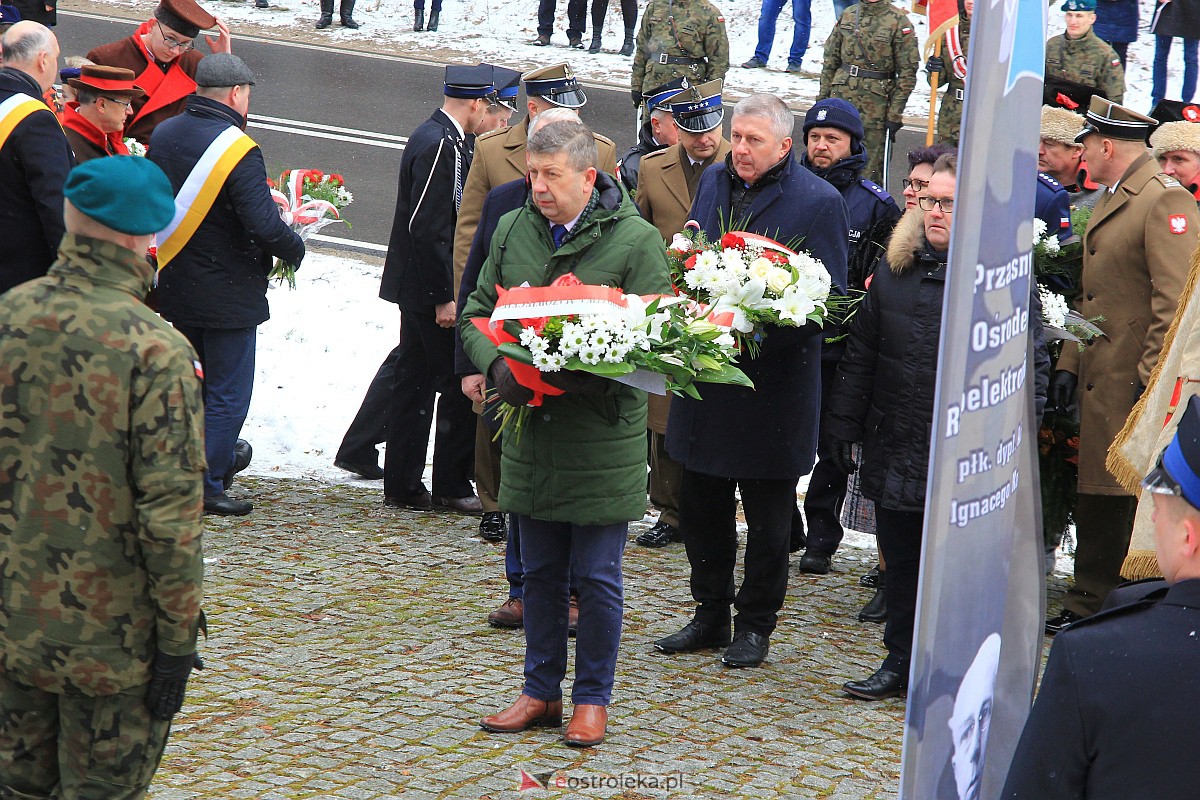 Uroczyste obchody 160. rocznicy bitwy pod Myszyńcem [12.03.2023] - zdjęcie #44 - eOstroleka.pl