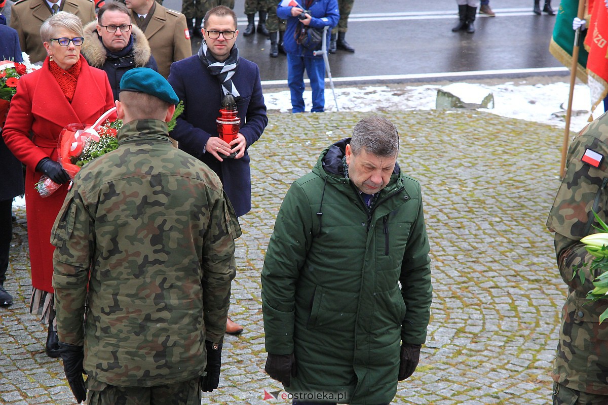Uroczyste obchody 160. rocznicy bitwy pod Myszyńcem [12.03.2023] - zdjęcie #41 - eOstroleka.pl