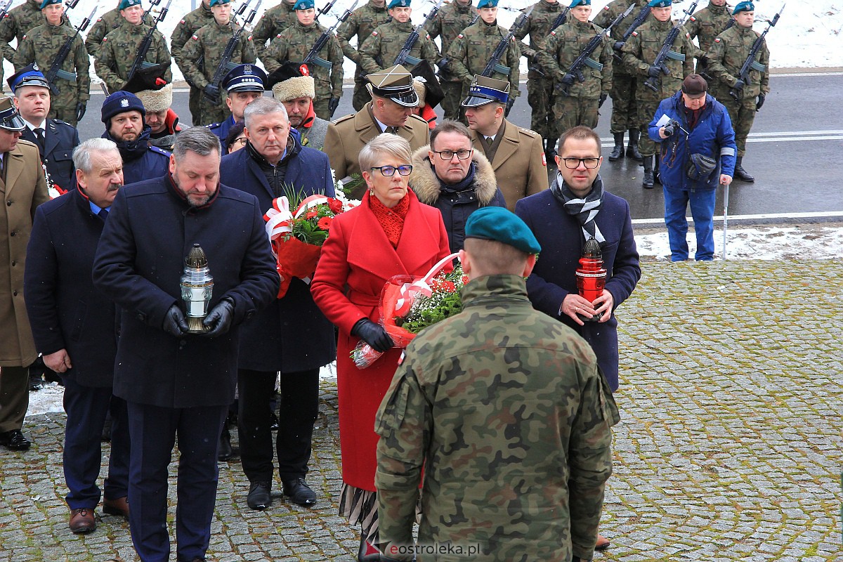 Uroczyste obchody 160. rocznicy bitwy pod Myszyńcem [12.03.2023] - zdjęcie #40 - eOstroleka.pl