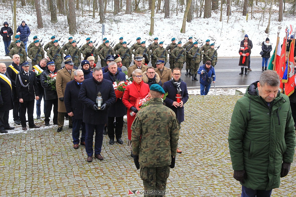 Uroczyste obchody 160. rocznicy bitwy pod Myszyńcem [12.03.2023] - zdjęcie #39 - eOstroleka.pl