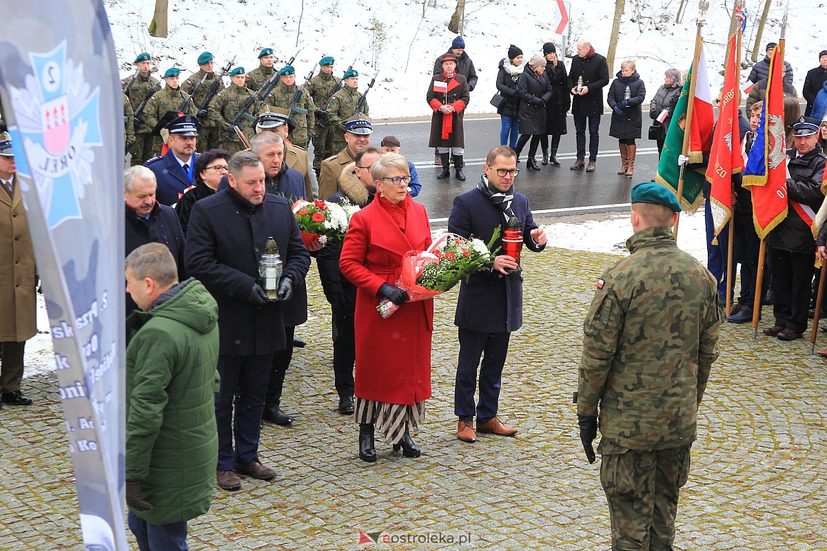 Uroczyste obchody 160. rocznicy bitwy pod Myszyńcem [12.03.2023] - zdjęcie #37 - eOstroleka.pl