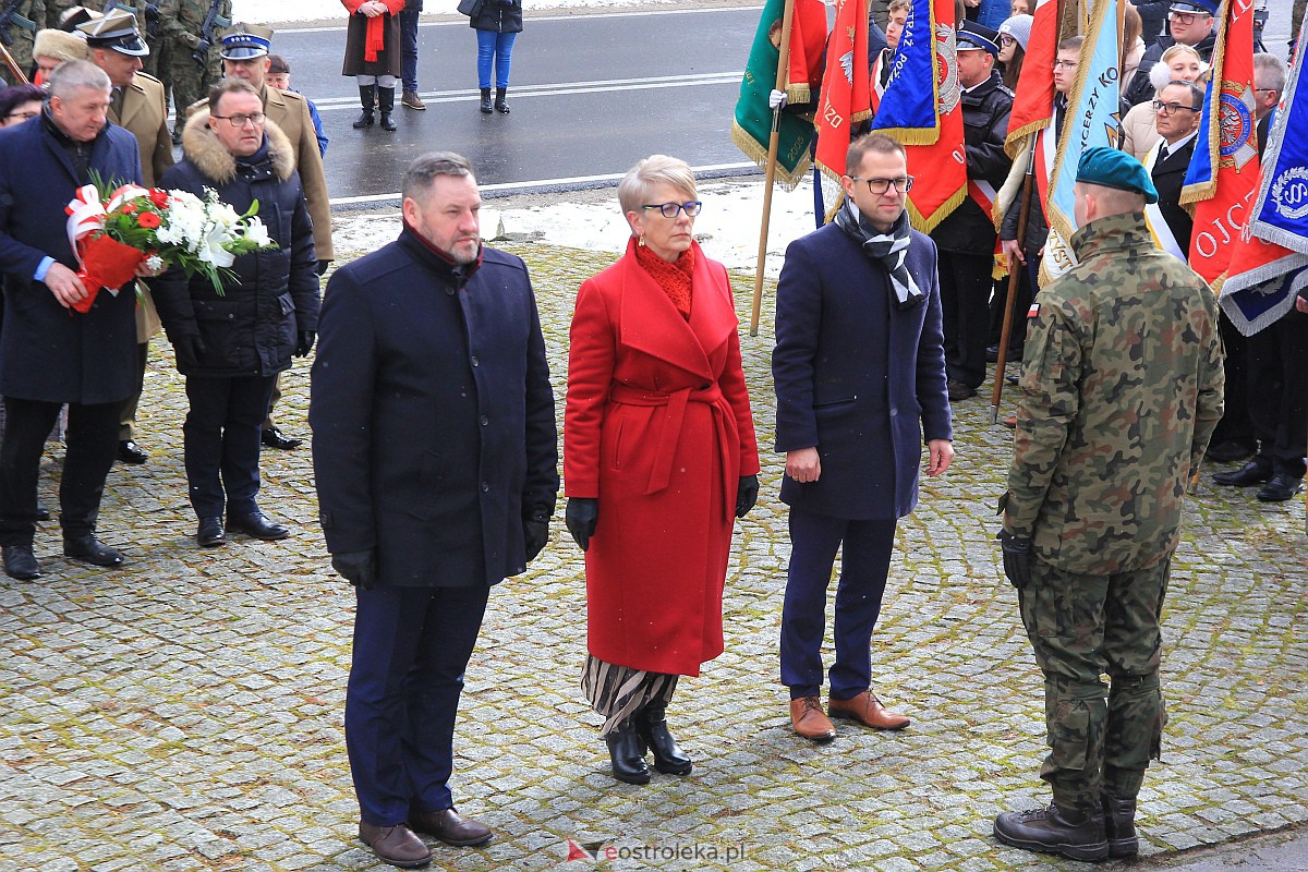 Uroczyste obchody 160. rocznicy bitwy pod Myszyńcem [12.03.2023] - zdjęcie #34 - eOstroleka.pl