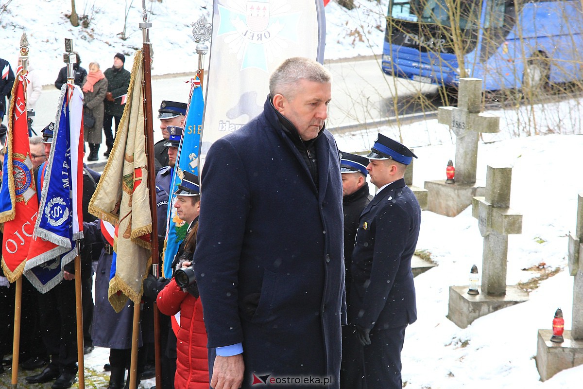 Uroczyste obchody 160. rocznicy bitwy pod Myszyńcem [12.03.2023] - zdjęcie #32 - eOstroleka.pl