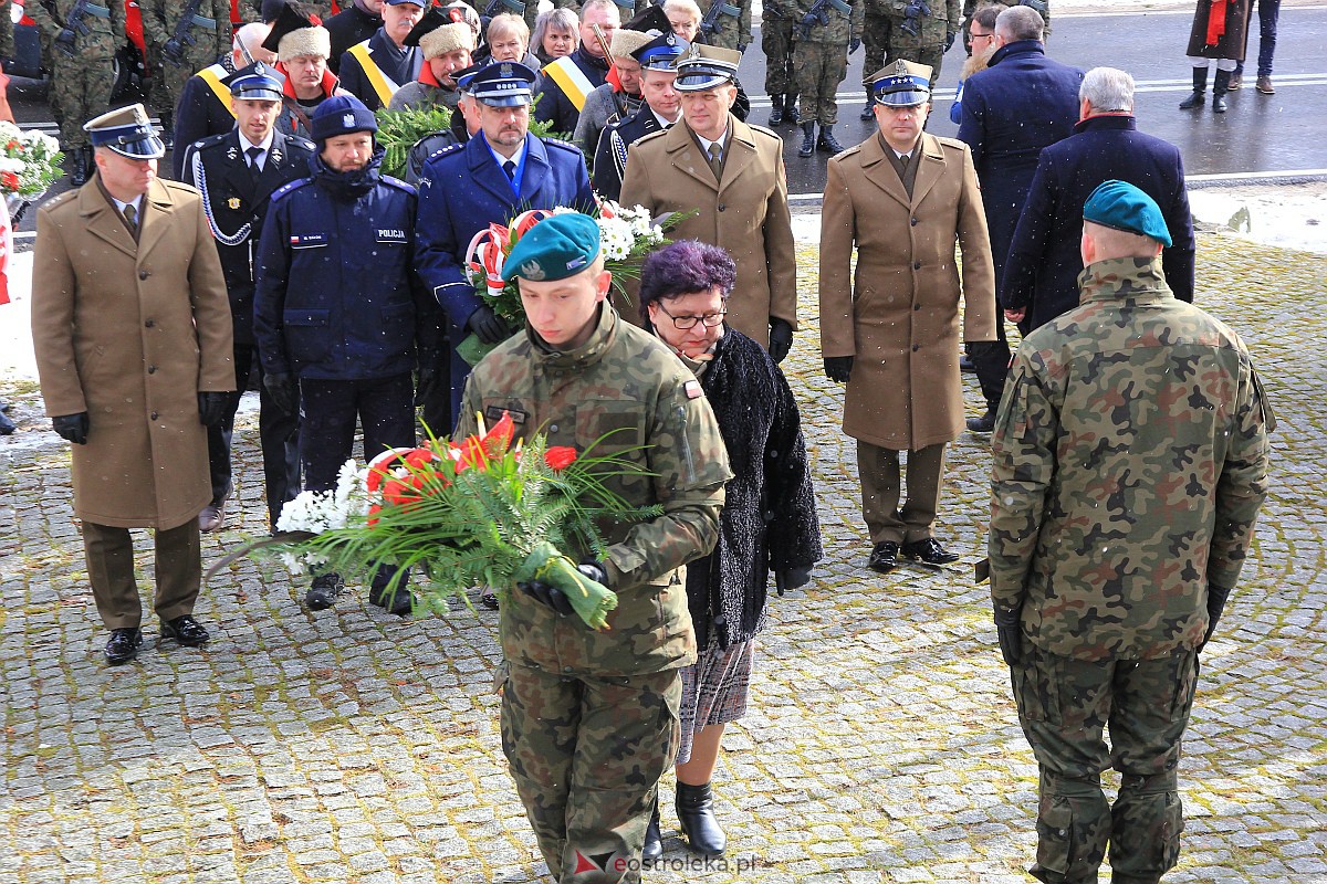 Uroczyste obchody 160. rocznicy bitwy pod Myszyńcem [12.03.2023] - zdjęcie #29 - eOstroleka.pl