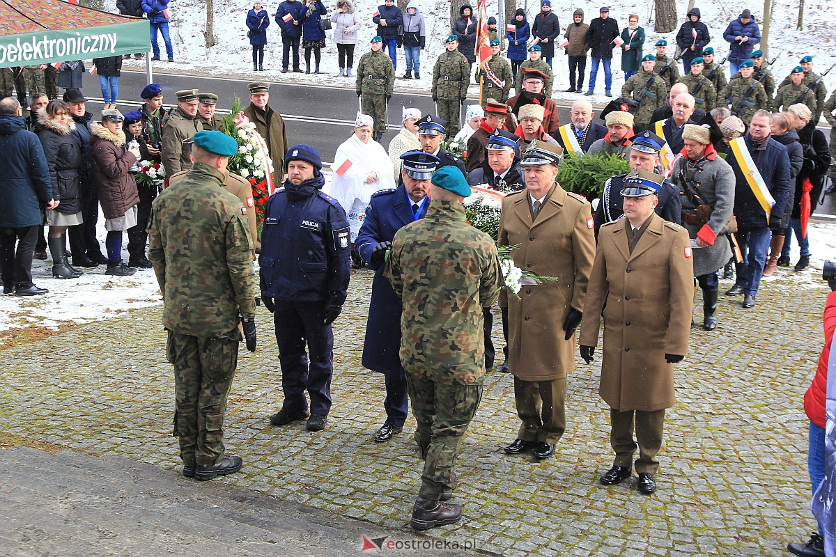 Uroczyste obchody 160. rocznicy bitwy pod Myszyńcem [12.03.2023] - zdjęcie #23 - eOstroleka.pl