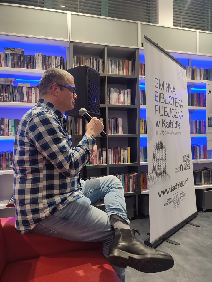 Marcin Meller z wizytą w Kadzidle [14.03.2023] - zdjęcie #14 - eOstroleka.pl