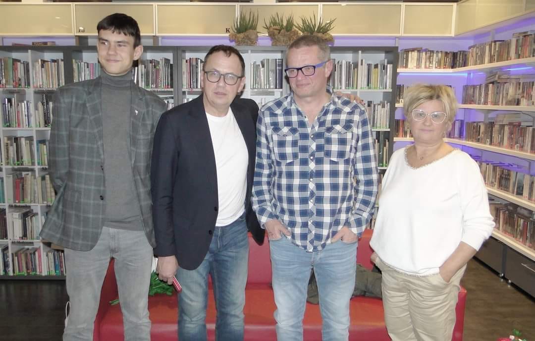 Marcin Meller z wizytą w Kadzidle [14.03.2023] - zdjęcie #5 - eOstroleka.pl