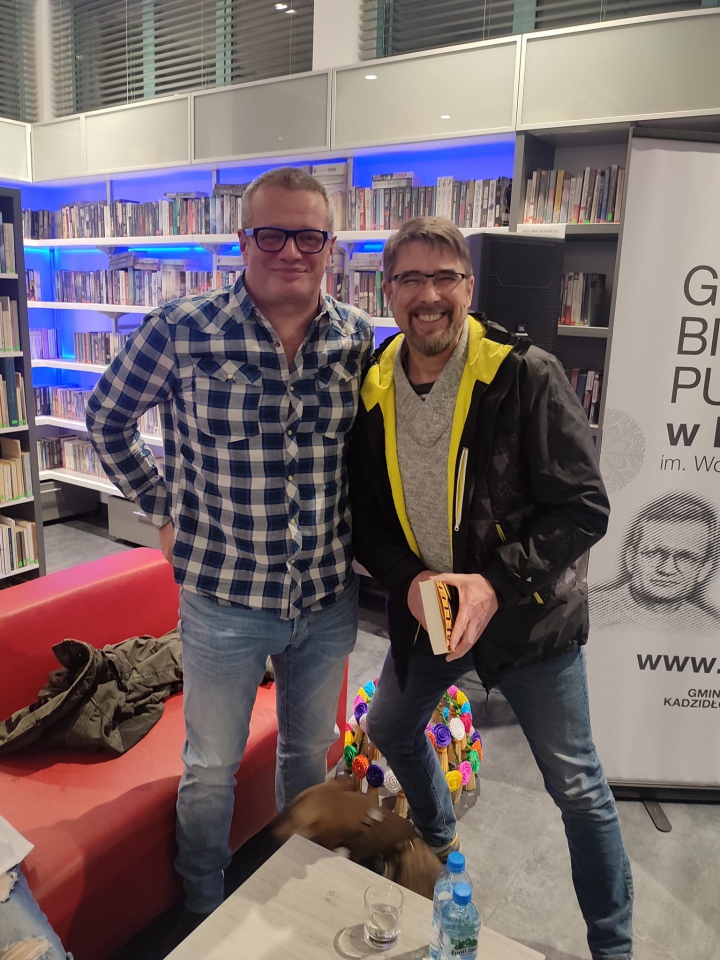 Marcin Meller z wizytą w Kadzidle [14.03.2023] - zdjęcie #3 - eOstroleka.pl