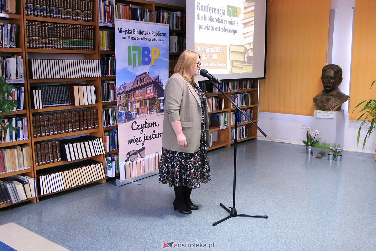 Powiatowa konferencja bibliotekarzy [16.03.2023] - zdjęcie #1 - eOstroleka.pl
