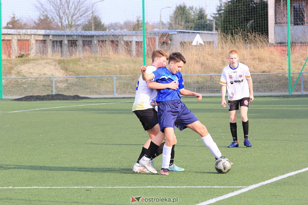 I liga okręgowa C1: Akademia Piłkarska MZKS Narew Ostrołęka II – FDP Ostrów Mazowiecka [19.03.2023] - zdjęcie #50 - eOstroleka.pl