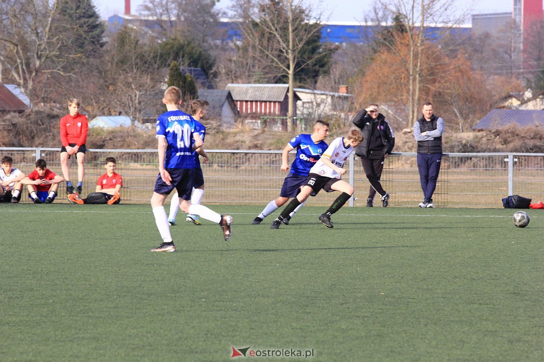 I liga okręgowa C1: Akademia Piłkarska MZKS Narew Ostrołęka II – FDP Ostrów Mazowiecka [19.03.2023] - zdjęcie #45 - eOstroleka.pl