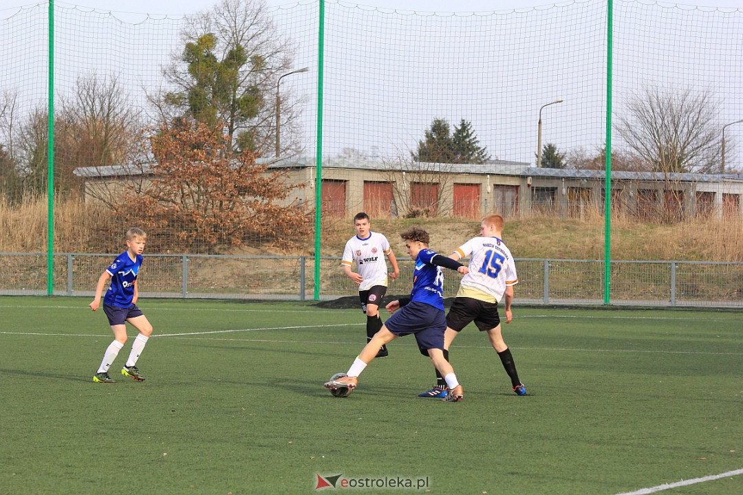 I liga okręgowa C1: Akademia Piłkarska MZKS Narew Ostrołęka II – FDP Ostrów Mazowiecka [19.03.2023] - zdjęcie #11 - eOstroleka.pl