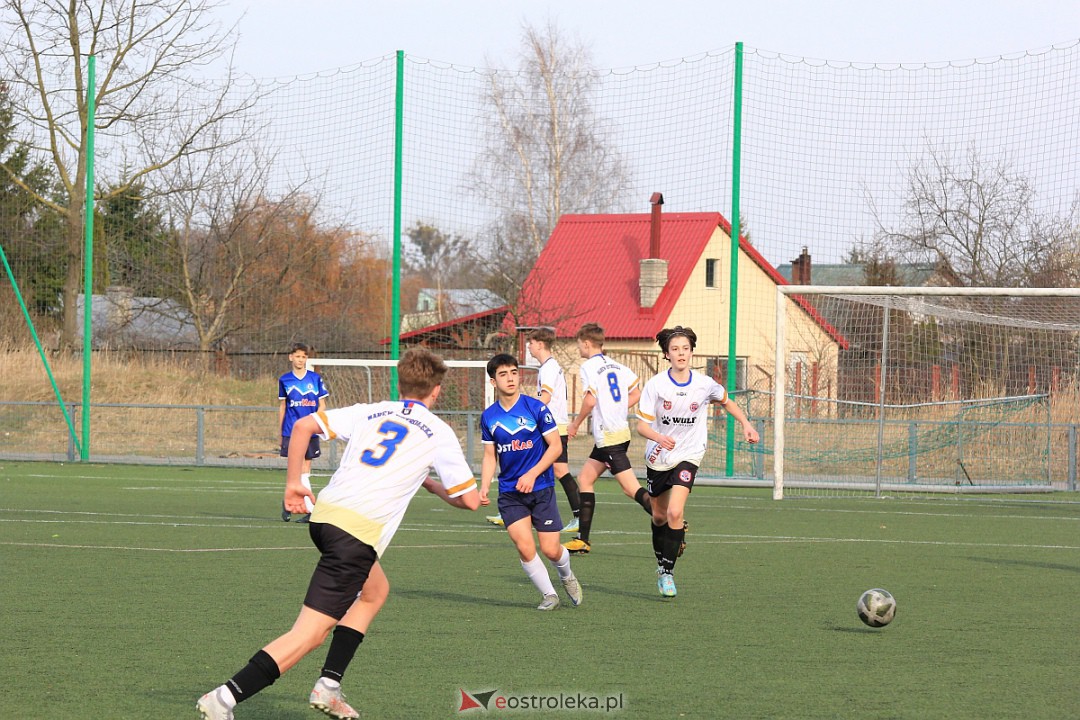 I liga okręgowa C1: Akademia Piłkarska MZKS Narew Ostrołęka II – FDP Ostrów Mazowiecka [19.03.2023] - zdjęcie #8 - eOstroleka.pl