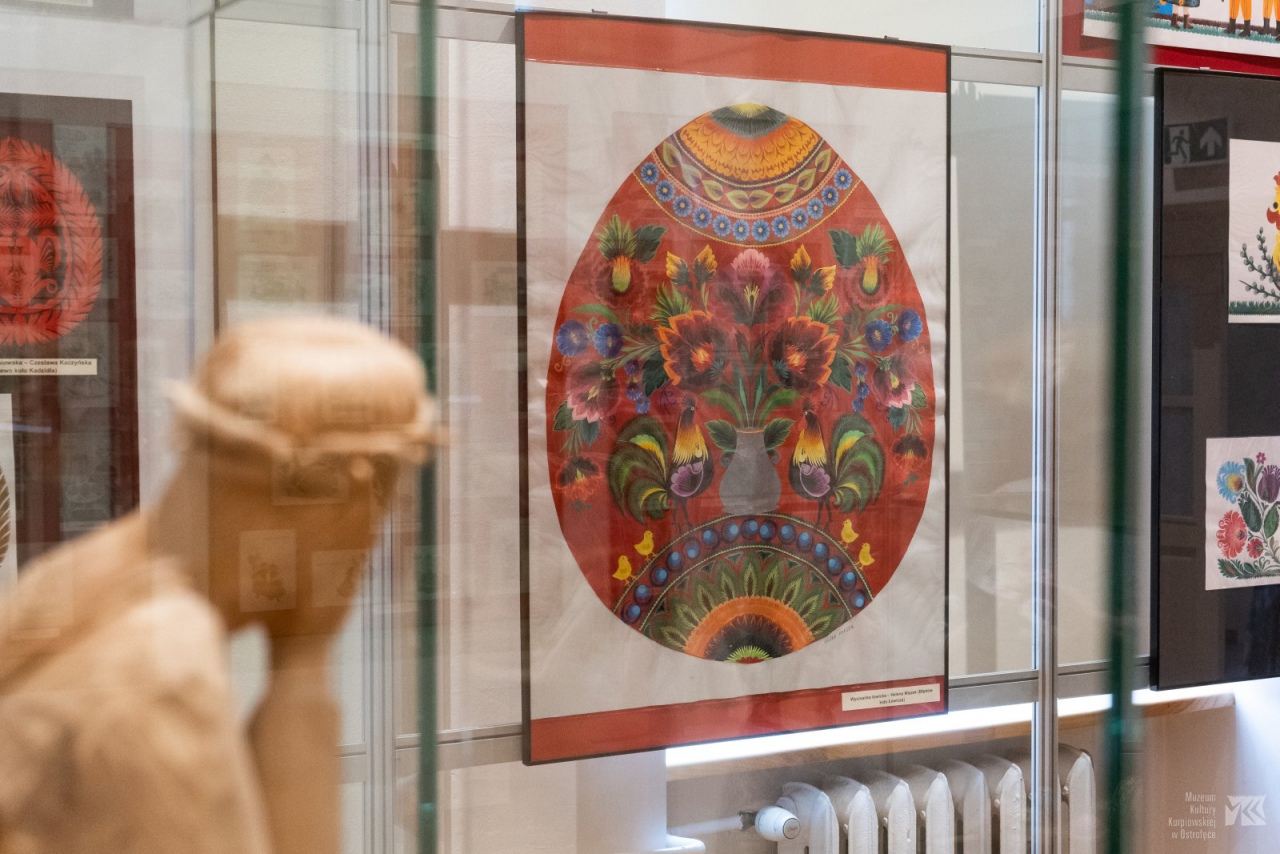 Wielkanoc w sztuce ludowej - wernisaż wystawy w Muzeum Kultury Kurpiowskiej [20.03.2023] - zdjęcie #9 - eOstroleka.pl