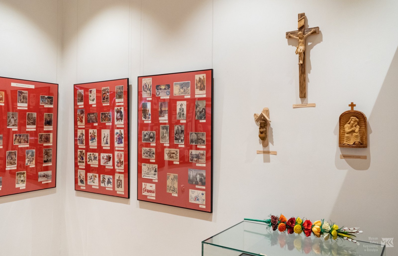 Wielkanoc w sztuce ludowej - wernisaż wystawy w Muzeum Kultury Kurpiowskiej [20.03.2023] - zdjęcie #8 - eOstroleka.pl