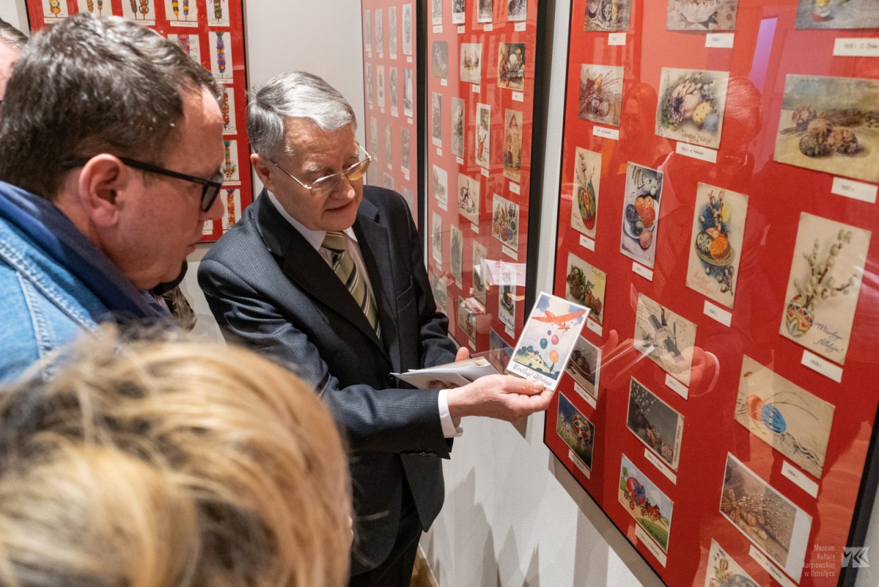 Wielkanoc w sztuce ludowej - wernisaż wystawy w Muzeum Kultury Kurpiowskiej [20.03.2023] - zdjęcie #1 - eOstroleka.pl