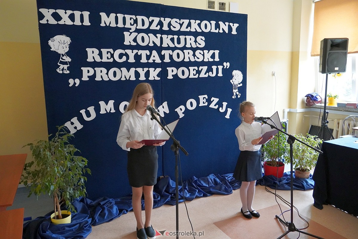 Międzyszkolny Konkurs Recytatorski Promyk Poezji [23.03.2023] - zdjęcie #34 - eOstroleka.pl