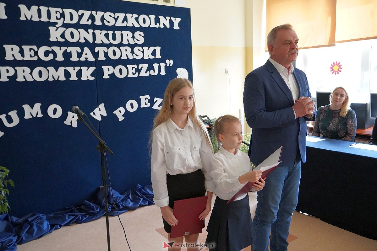 Międzyszkolny Konkurs Recytatorski Promyk Poezji [23.03.2023] - zdjęcie #20 - eOstroleka.pl