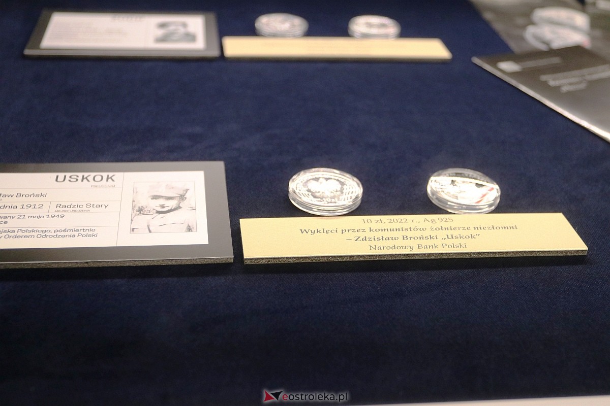 Wystawa czasowa monet kolekcjonerskich NBP w Ostrołęce [23.03.2023] - zdjęcie #18 - eOstroleka.pl