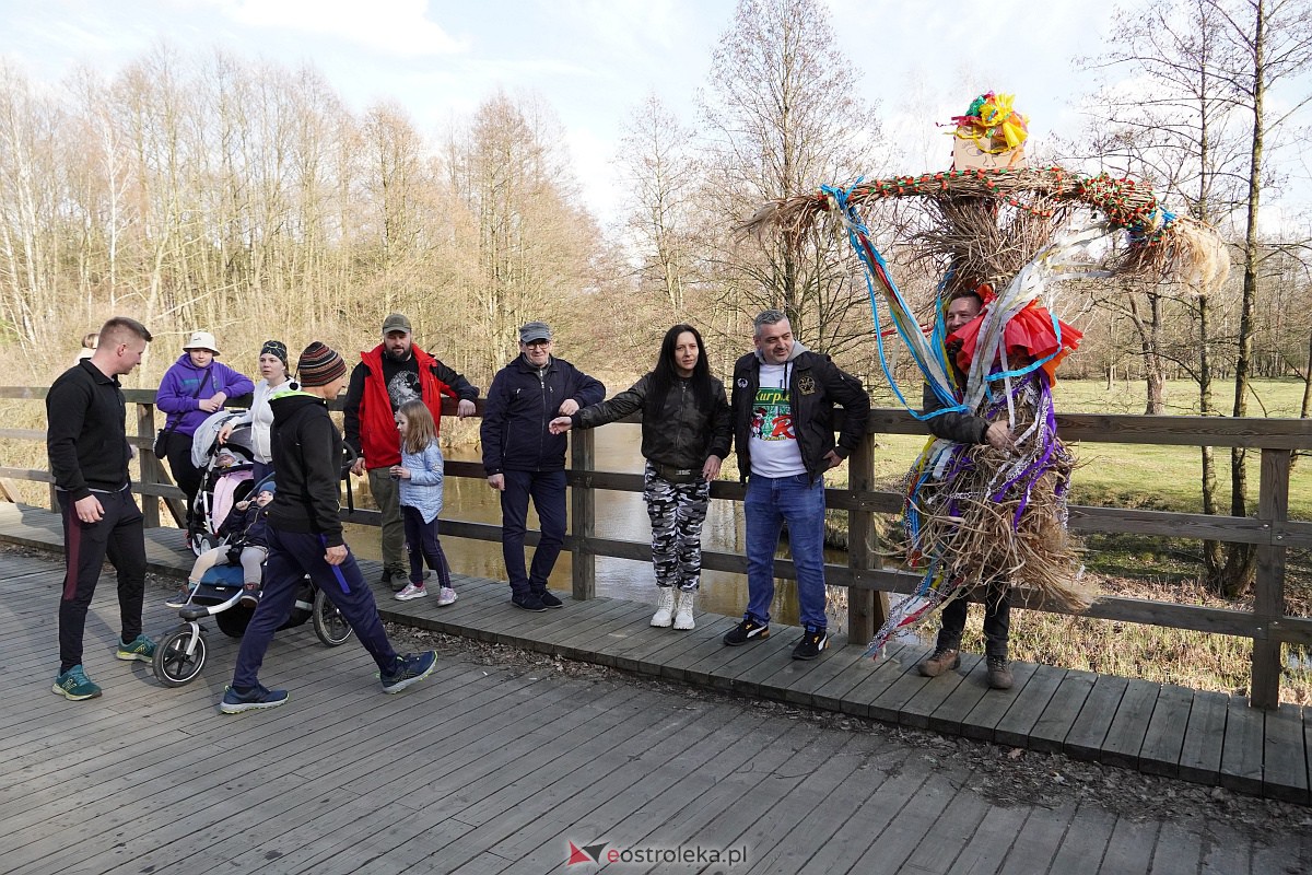 Powitanie wiosny w gminie Lelis. W Szkwie utopili Marzannę [25.03.2023] - zdjęcie #15 - eOstroleka.pl