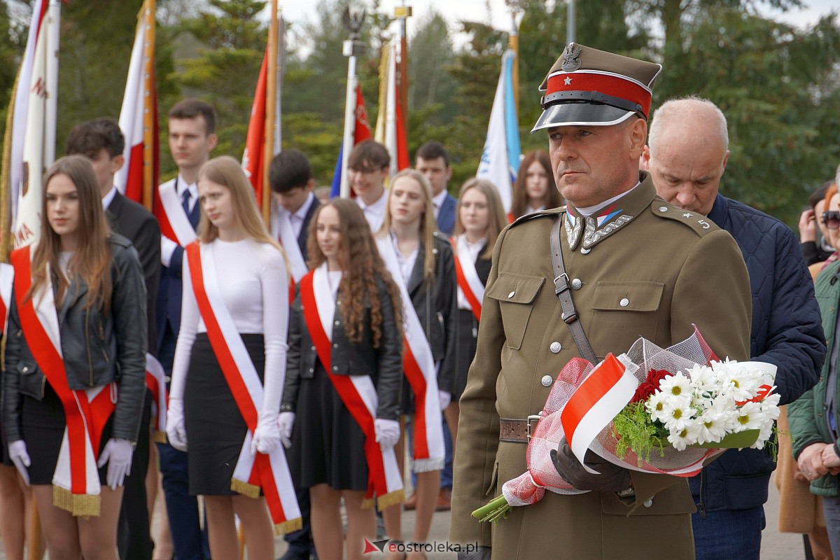 Obchody 83. Rocznicy Zbrodni Katynskiej w Ostrołęce [13.04.2023] - zdjęcie #50 - eOstroleka.pl