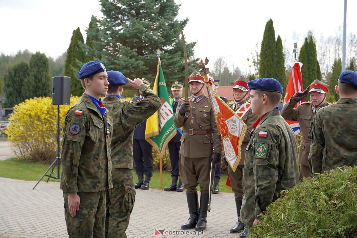 Obchody 83. Rocznicy Zbrodni Katynskiej w Ostrołęce [13.04.2023] - zdjęcie #44 - eOstroleka.pl