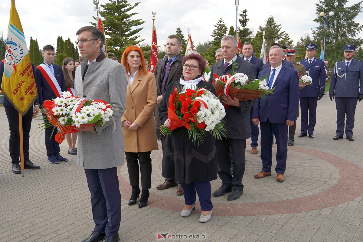 Obchody 83. Rocznicy Zbrodni Katynskiej w Ostrołęce [13.04.2023] - zdjęcie #29 - eOstroleka.pl