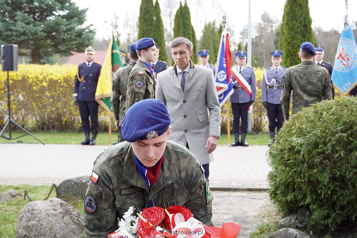 Obchody 83. Rocznicy Zbrodni Katynskiej w Ostrołęce [13.04.2023] - zdjęcie #20 - eOstroleka.pl