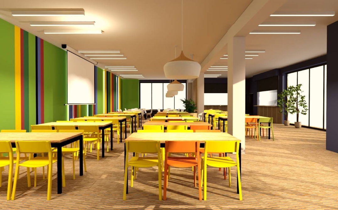 Nowoczesna stołówka i świetlica w Zespole Placówek Oświatowych im. Kardynała Stefana Wyszyńskiego w Kadzidle - zdjęcie #5 - eOstroleka.pl