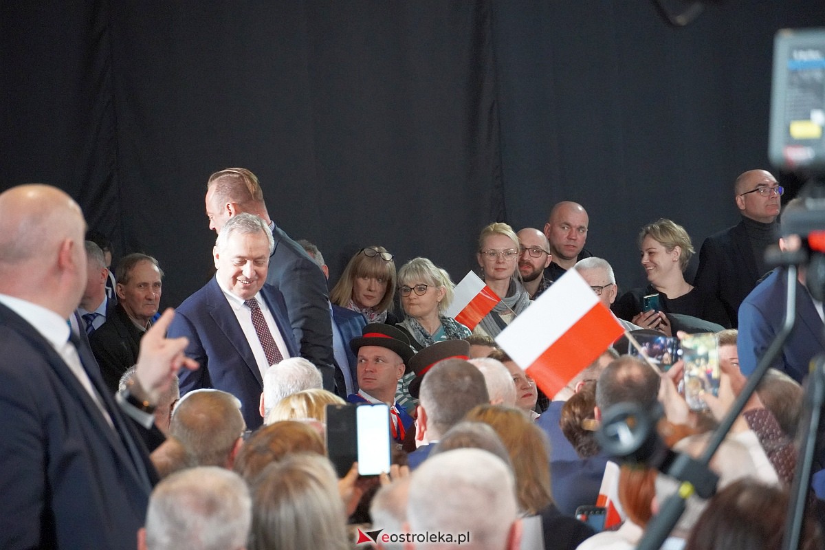 Konwencja PiS Dla Polskiej Wsi. Kaczyński i Morawiecki w Łysych [15.04.2023] - zdjęcie #75 - eOstroleka.pl