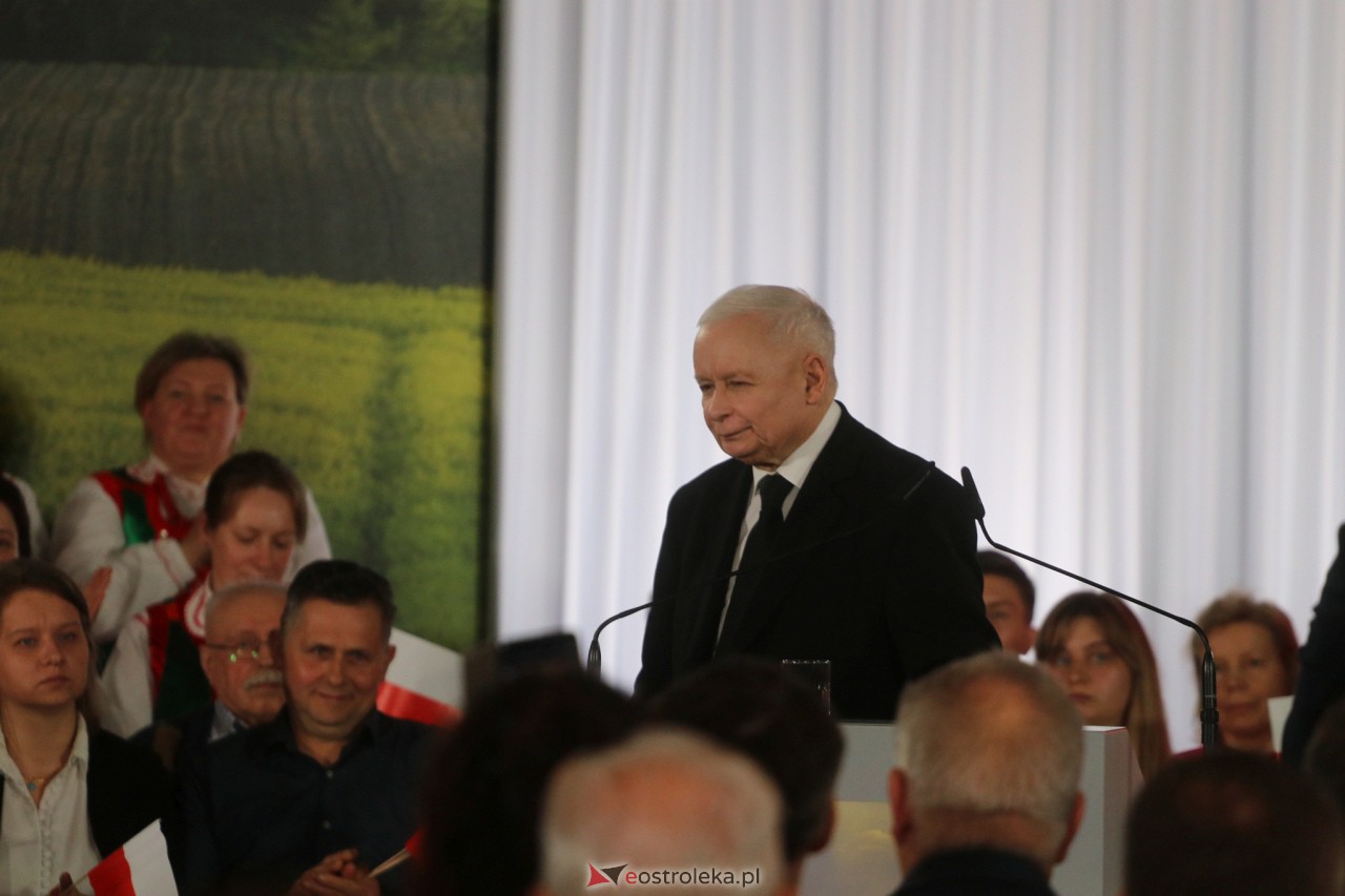 Konwencja PiS Dla Polskiej Wsi. Kaczyński i Morawiecki w Łysych [15.04.2023] - zdjęcie #149 - eOstroleka.pl