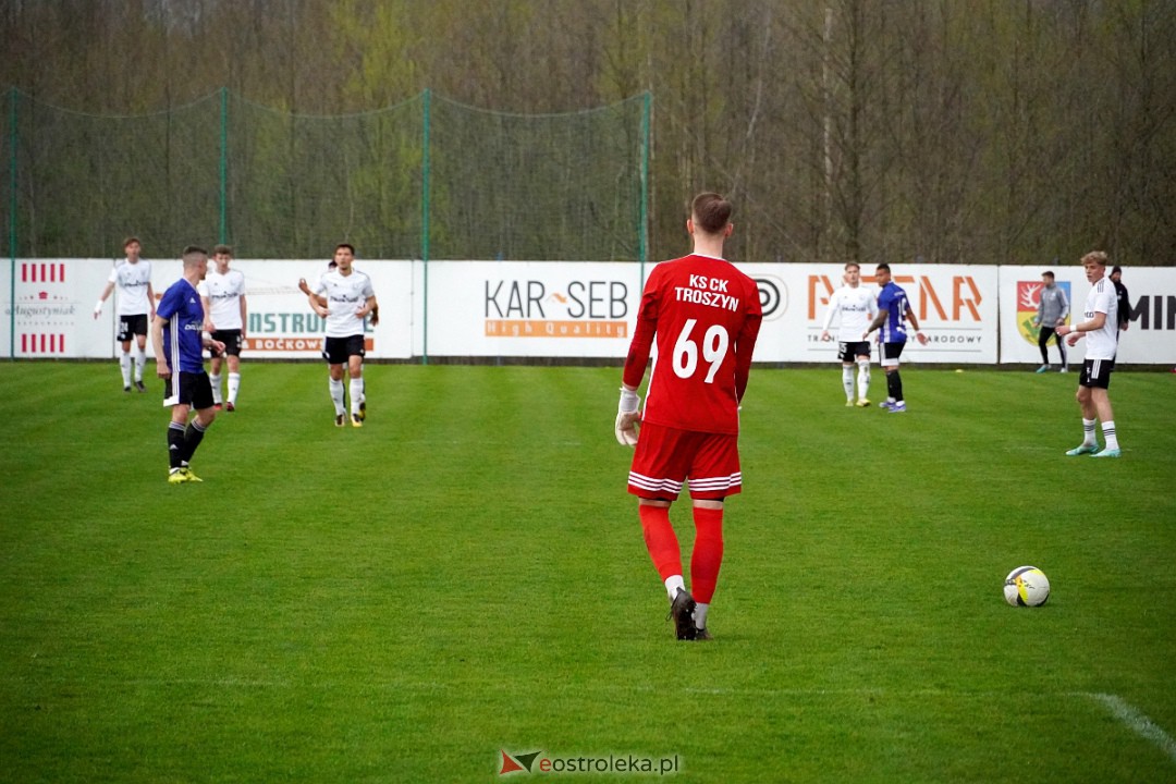 KS CK Troszyn - Legia II Warszawa [19.04.2023] - zdjęcie #82 - eOstroleka.pl