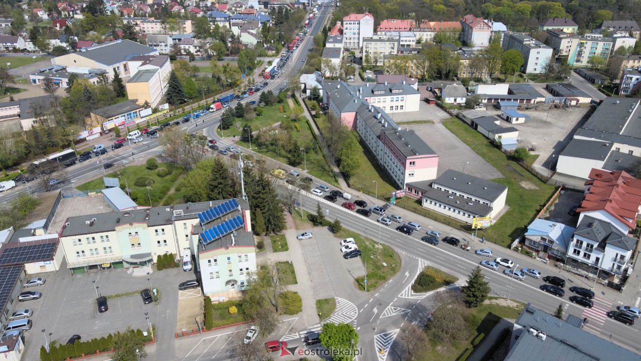 Majówka 2023 - korki na ulocach Ostrołęki [29.04.2023] - zdjęcie #2 - eOstroleka.pl