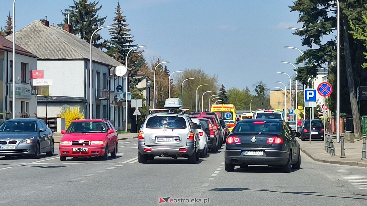 Majówka 2023 - korki na ulocach Ostrołęki [29.04.2023] - zdjęcie #8 - eOstroleka.pl
