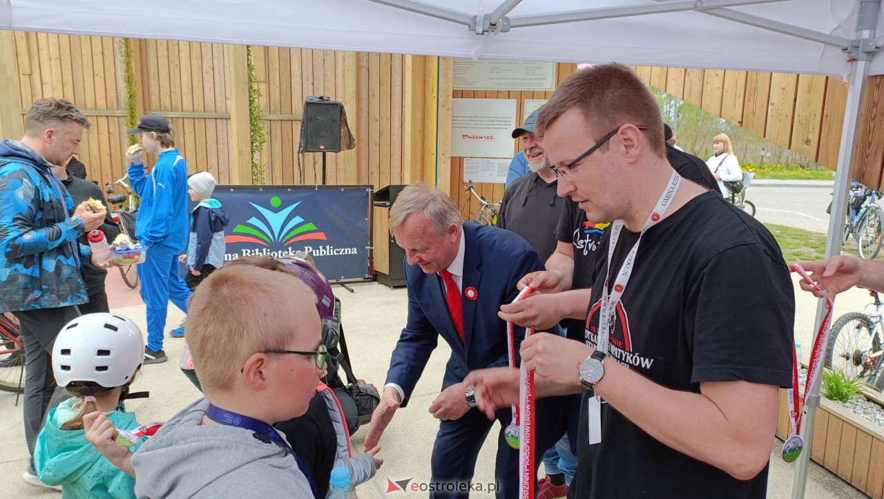 Rajd rowerowy w Ostrołęce [02.05.2023] - zdjęcie #35 - eOstroleka.pl