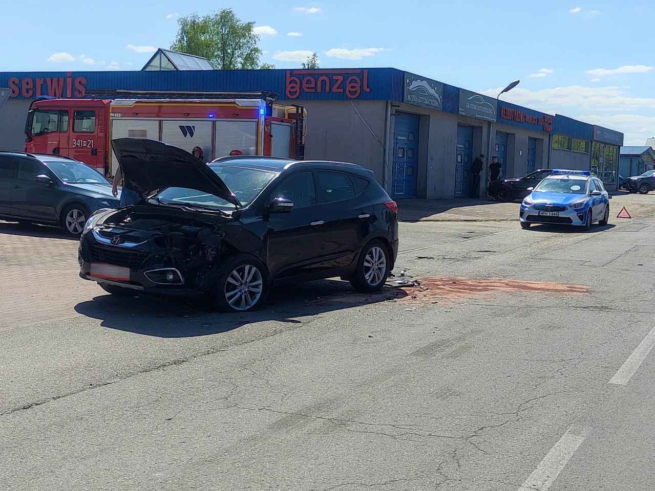 Wypadek na Granicznej.w Ostrołęce [09.05.2023] - zdjęcie #4 - eOstroleka.pl