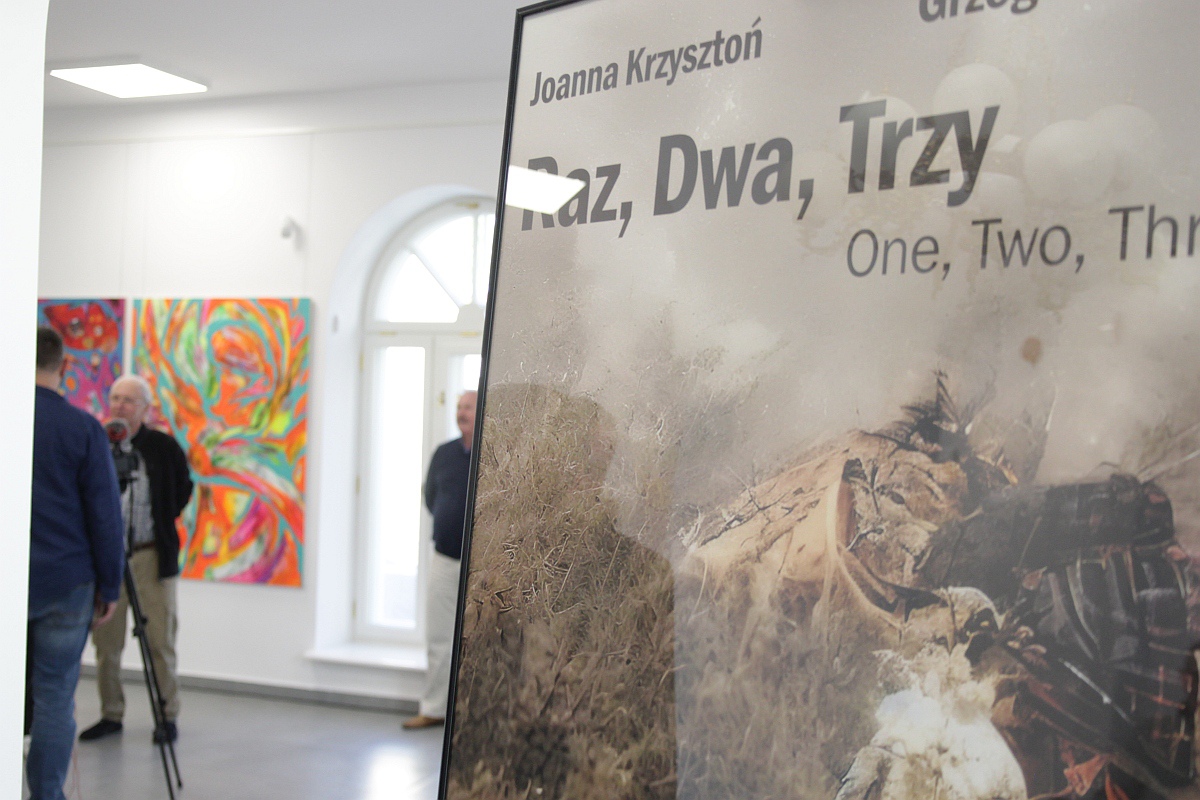 Wernisaż wystawy Raz, Dwa, Trzy w Galerii Ostrołęka [11.05.2023] - zdjęcie #6 - eOstroleka.pl