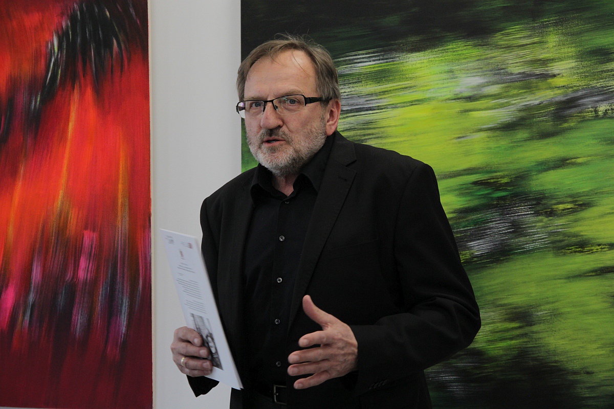 Wernisaż wystawy Raz, Dwa, Trzy w Galerii Ostrołęka [11.05.2023] - zdjęcie #36 - eOstroleka.pl