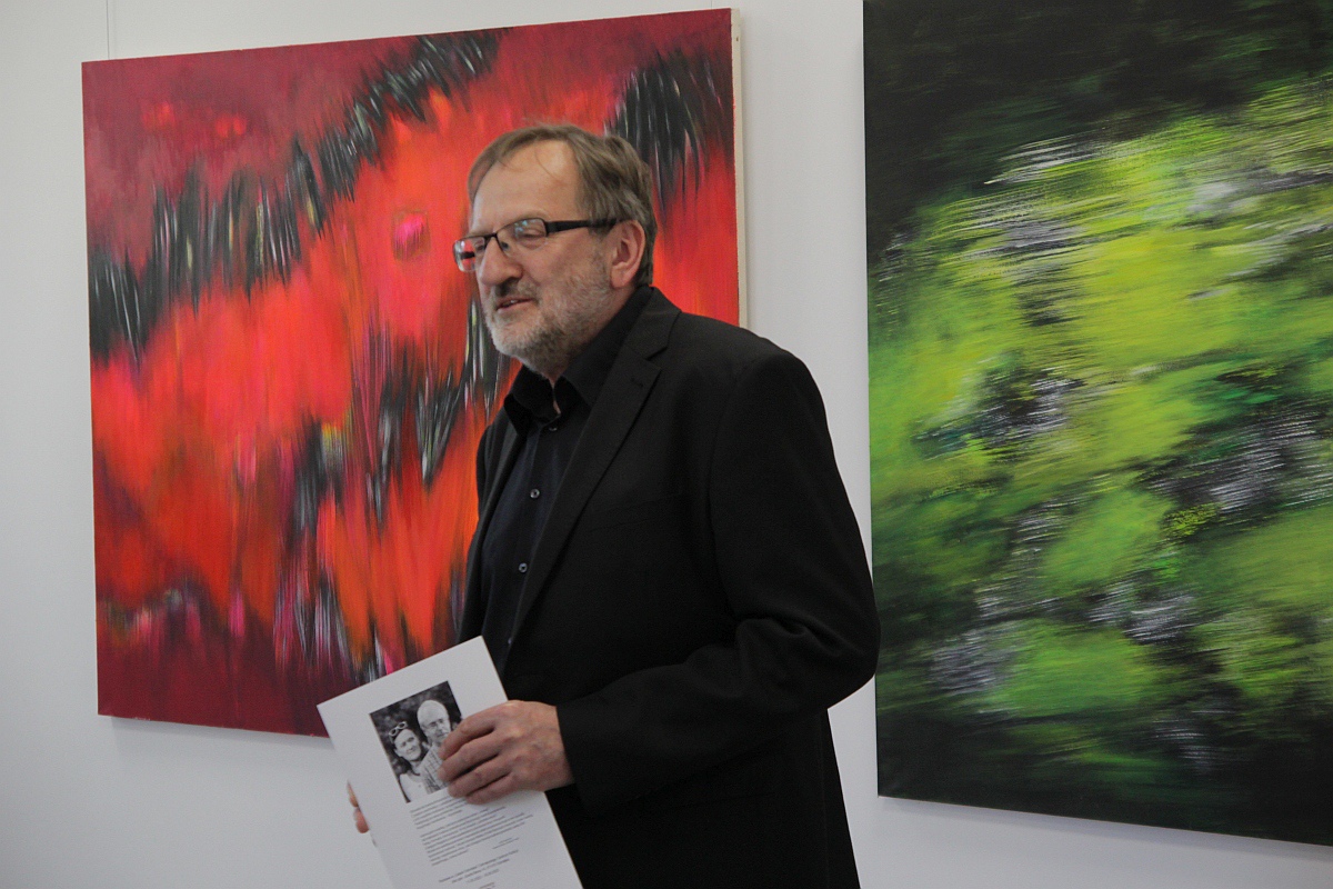 Wernisaż wystawy Raz, Dwa, Trzy w Galerii Ostrołęka [11.05.2023] - zdjęcie #28 - eOstroleka.pl