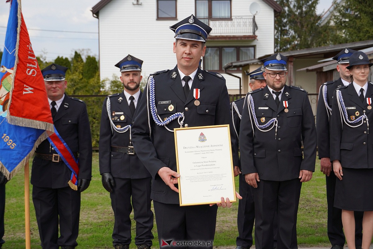 Dzień Strażaka w gminie Lelis. OSP Łęg Przedmiejski Krajowym Systemie Ratowniczo-Gaśniczym [13.05.2023] - zdjęcie #55 - eOstroleka.pl