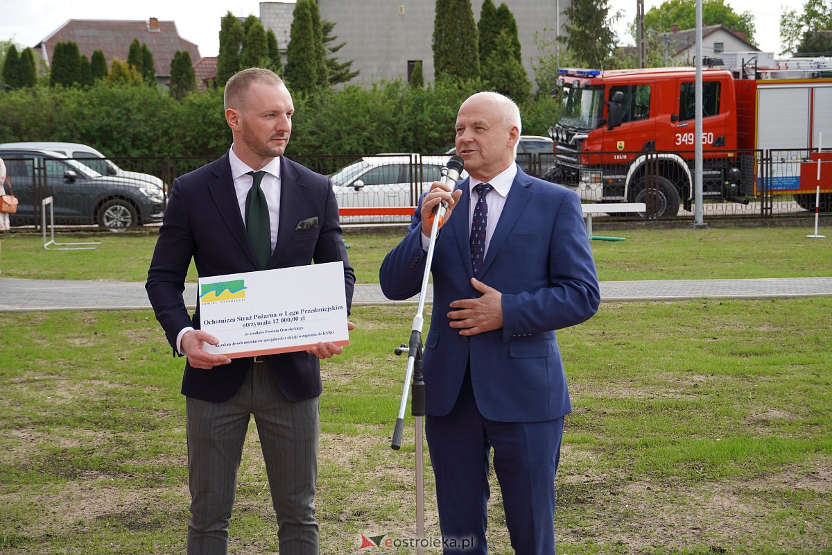 Dzień Strażaka w gminie Lelis. OSP Łęg Przedmiejski Krajowym Systemie Ratowniczo-Gaśniczym [13.05.2023] - zdjęcie #33 - eOstroleka.pl