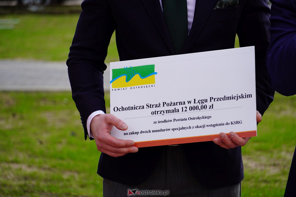 Dzień Strażaka w gminie Lelis. OSP Łęg Przedmiejski Krajowym Systemie Ratowniczo-Gaśniczym [13.05.2023] - zdjęcie #32 - eOstroleka.pl