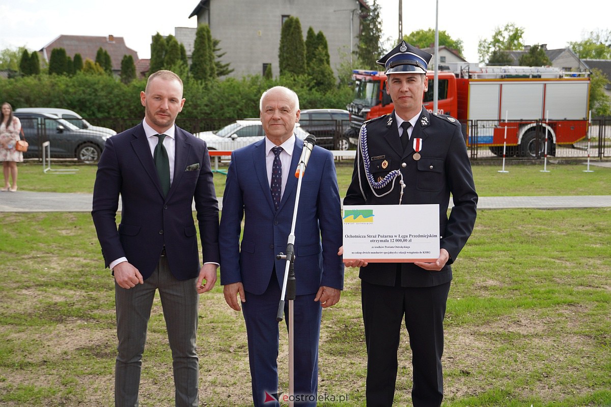 Dzień Strażaka w gminie Lelis. OSP Łęg Przedmiejski Krajowym Systemie Ratowniczo-Gaśniczym [13.05.2023] - zdjęcie #28 - eOstroleka.pl