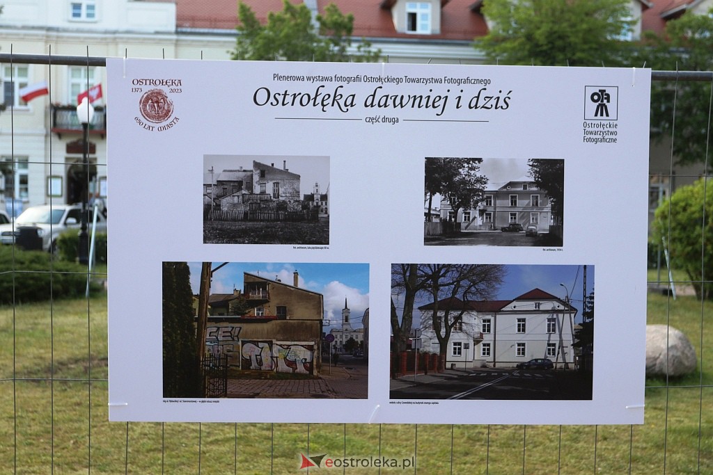 Wystawa Ostrołęka dawniej i dziś na Placu Bema [13.05.2023] - zdjęcie #12 - eOstroleka.pl