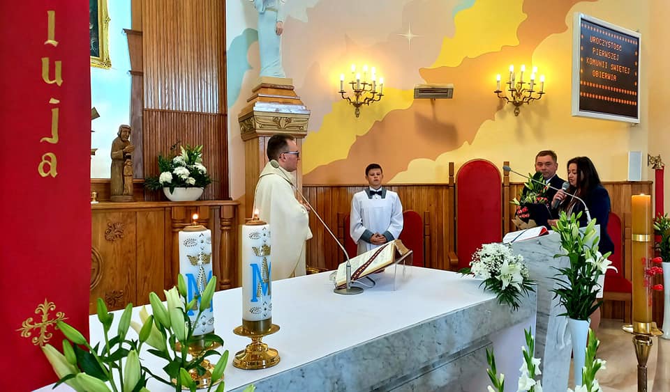 Pierwsza Komunia Święta w Obierwi - fot. RN [13.05.2023] - zdjęcie #8 - eOstroleka.pl