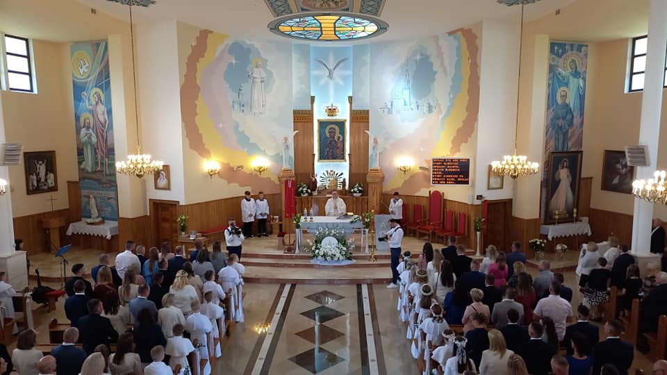 Pierwsza Komunia Święta w Obierwi - fot. RN [13.05.2023] - zdjęcie #3 - eOstroleka.pl