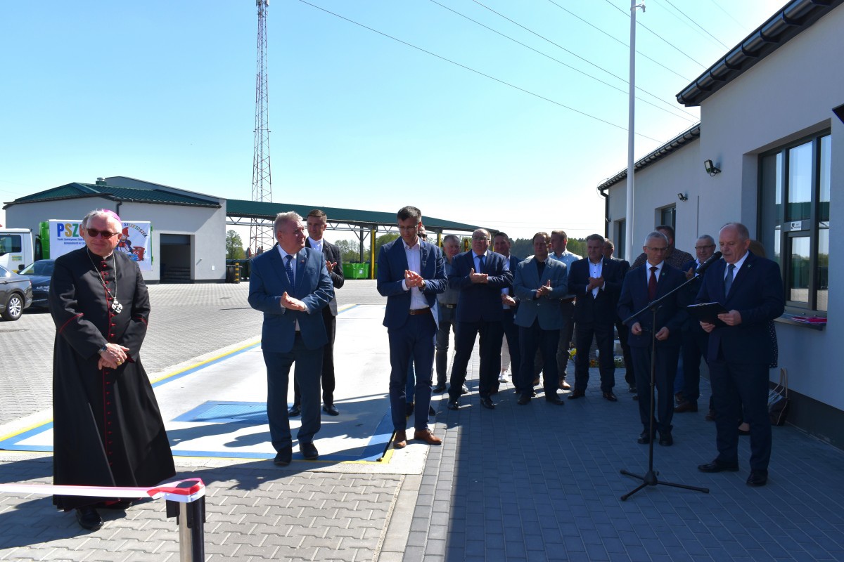 Oficjalne otwarcie Punktu Selektywnej Zbiórki Odpadów Komunalnych w Gminie Łyse - zdjęcie #33 - eOstroleka.pl